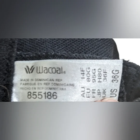 Wacoal Retro Chic Full Figure Underwire Bra 855186 size 36G - Picture 2 of 4